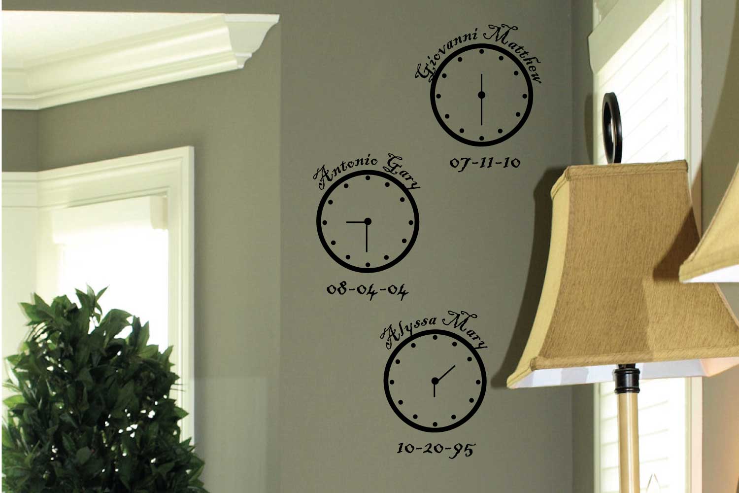 Clocks Wall Decals   TIME400Clocks [Converted] 